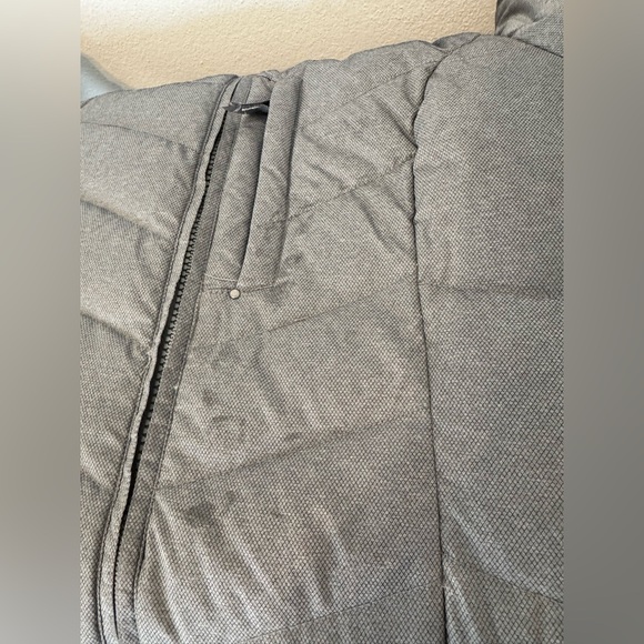 Eddie Bauer Down Filled Parka Detachable Fur Hood Quilted Winter Small *Read - Picture 9 of 13